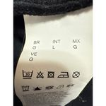 Hugo Boss BOSS Women's Black High Waisted Straight Drawstring Sweat Pants Size L Photo 5