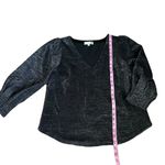 Ro & De 3/$15  Cassidy metallic top (Anthropologie) Photo 2