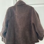 Alo Yoga Sherpa Edge Shacket in espresso Photo 11