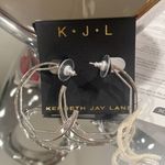 𝅺KENNETH Jay Lane Earrings Silver Photo 6
