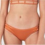One Teaspoon  eagles shadow bikini bottoms in copper metallic orange NEW XXS Photo 1
