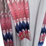 Chico's Chico’s Ikat Freya Duster Cardigan Sweater with Chevron M Photo 6