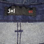 3x1 NYC Distressed Skinny Jeans Ripped Dark Blue Photo 3
