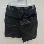 Lalavon. Leather Mini Skirt Photo 0