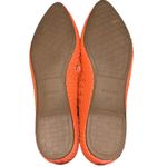 Birdies  The Goldfinch Flats Tiger Lily Woven Pointed‎ Toe Woven Orange Size 8.5 Photo 8