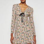 Reformation ππ Mavis Dress ~ Trix Multi-Color Floral Print 8 NWOT Photo 1