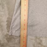 Ralph Lauren Lauren  Womens Gray Knit Short Cuff Sleeves V-Neck Shirt size Medium Photo 5