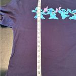 Disney Navy Blue Stitch Long Sleeve Tee Photo 5