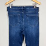 Nicole Miller Soho High Rise Skinny Jeans Womens 14 Dark Blue Stretch Denim Photo 8