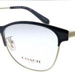 Coach  Shiny Light Gold & Black Prescription Glasses Frames Photo 0