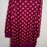 Victor Glemaud for Target Polka Dot Sweatshirt Tunic Dress Pink Photo 0