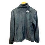 The North Face ‎ Osito Full Zip Jacket Sz S Black White Logo Fleece Coat Photo 6