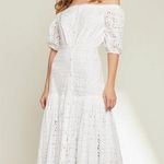 Veronica Beard NWT Cali White Eyelet Dress Photo 0
