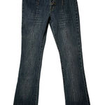 Zana Di Y2K Low-rise Vtg Jeans Raw Hem Bootcut Sz 3 denim Photo 0