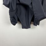 Black Swimdress One Piece Womens XL Flattering Ruched Padded Bust Skirted Sexy Photo 4