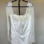 House Of CB  'Perdi' Vintage Ivory Satin Maxi Dress NWOT Size‎ XS A-C Photo 9