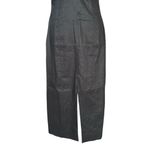 J.Crew  Collection Halter Tie V Neck Sheath Midi Dress Womens Size 4 Black NWT Photo 8