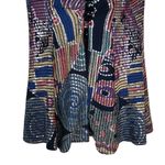 Janine Haly Vintage 1990 Multicolor Paillette Italian Fabric Jacket Skirt Suit Black Size undefined Photo 7
