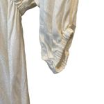 Rachel Pally Jacquard Yaritza Cream Ecru Minimalist Coastal Midi Dress Small Photo 8