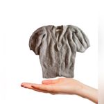 ASTR  the label Light Mauve Fluffy buttons Jacket XS nylon and Acrylique Photo 7