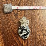 Artisan  Handcrafted Buffalo Jasper Wire-wrapped Pendant Photo 4