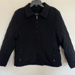 Women’s Braetan Quilted Winter Jacket Mid Length Full Zip Size XL Black Photo 0