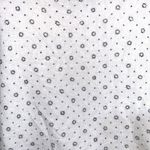 Lucky Brand Womens Sweater Pullover Luxuriously Soft Smocked Geo Print White Photo 2