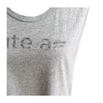 Fabletics  Women’s Cute AF Muscle Workout Tank Size Medium Grey Gym Athletics Photo 4