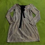 Gold long sleeve dress Photo 0