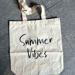 New summer vibes canvas tote Photo 0