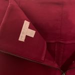 New York And Company Burgundy Stretch Skirt Photo 2