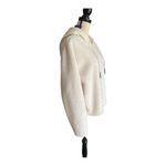 JoyLab NWT  Off-White Teddy Jacket with Hood Size L Photo 2