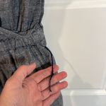 Toad & Co  Tara Hemp Gray Belted Romper X-Small Photo 5