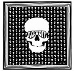 WEEKEND SALE! NWT 100% satin skulls f Photo 0