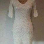 BCBG MAXAZRIA SEQUENCE WHITE DRESS 👗 Photo 1
