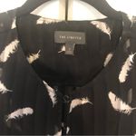 The Limited  Feather Blouse Sheer Long Sleeve Size Small S Photo 7