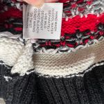 Christopher & Banks VTG. Christmas Reindeer,Snowflake Zipper front Vest. Size L. Photo 6