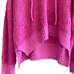 POL Women’s Popcorn Knit Hi-Low Hooded Sweater Photo 9