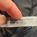 VIMPUENC Ruffle One Piece Swimsuit Womens Size XL Lace Up Back Detail Black Photo 4