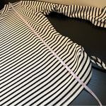 Cherish ✨  Women’s Black & White Striped Long Sleeve Cinches Small Photo 10
