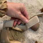 Vince Camuto Jacon Sandal Size 8 Womens Champagne Metallic Ankle Strap Block Photo 8