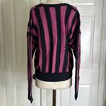 Equipment  Femme 100% wool stripe sweater Photo 12