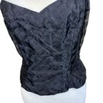 ZOLA Evening corset/bustier, size 6, diamond pattern, lined, zipper, quilted Black Photo 1