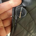 Topshop  “Quinn” Faux Leather Quilted Jacket Photo 4