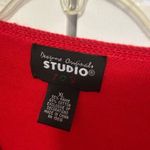 Designers original Studio Joy Christmas button down sweater. Snowflake detail XL Photo 2