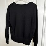 A New Day Black V Neck Sweater Photo 1