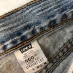 Levi's Womens Jeans Vintage 560 Loose Fit Straight Leg Light Wash Size 4 Photo 8