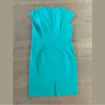Lafayette 148  savita cap sleeve sheath dress aquarium blue Photo 5