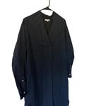 Ann Mashburn  Black Poplin Maxi Shirt Dress Photo 4