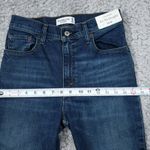 Abercrombie & Fitch Abercrombie 90s Straight Ultra High Rise Jeans Dark Wash Blue Size 0 25 Stretch Photo 8